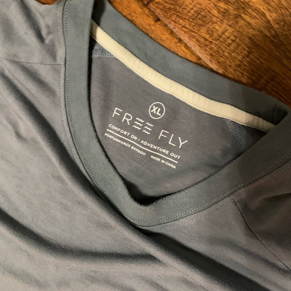 Men’s Free Fly Bamboo L/S Tee, size XL